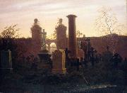 Caspar David Friedrich Kegelgens Grab oil on canvas